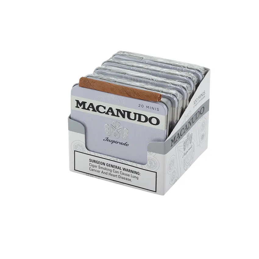 Macanudo Inspirado White Minis Natural | Cigarillo | Pack of 100