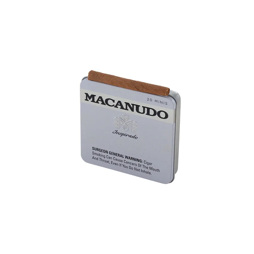 Macanudo Inspirado White Minis Natural | Cigarillo | Tin of 20