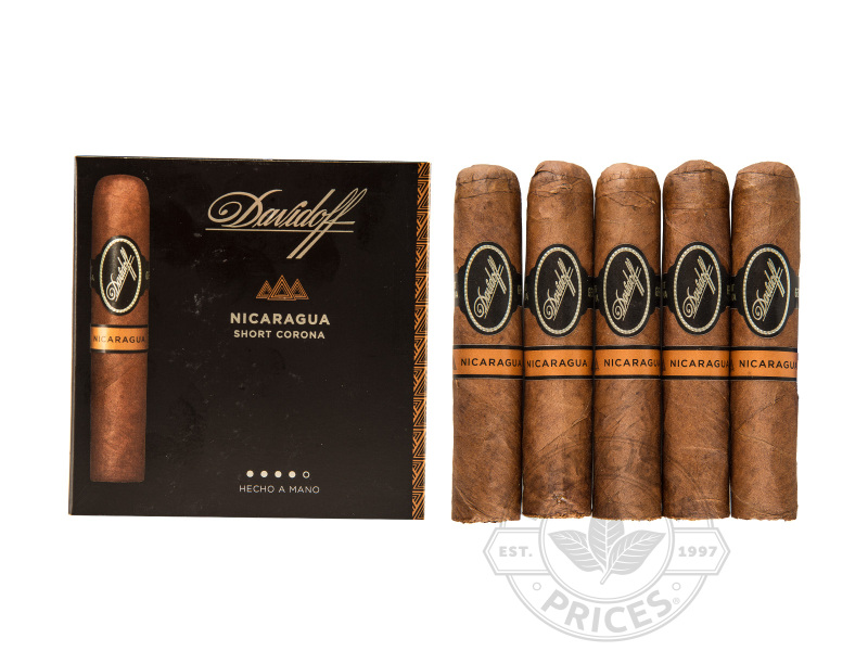 Davidoff Nicaragua Short Corona Cello - 5 Pack - Box of 20