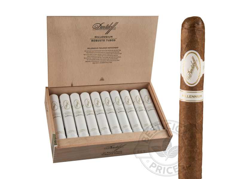 Davidoff Millennium Robusto Tubos - 20 Cigars