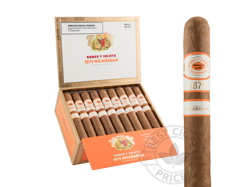 Romeo Y Julieta 1875 Nicaragua Bully - 25 Cigars