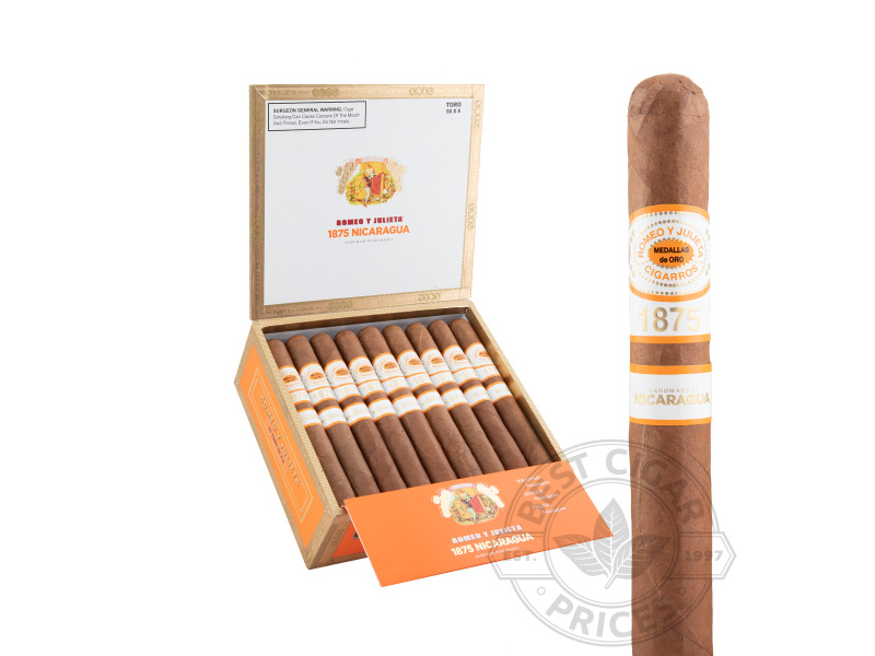 Romeo Y Julieta 1875 Nicaragua Toro - 25 Cigars