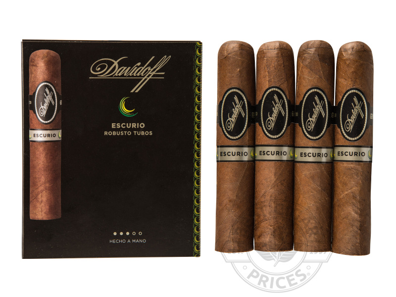 Davidoff Escurio Robusto Tubos - 4 Pack - Box of 20