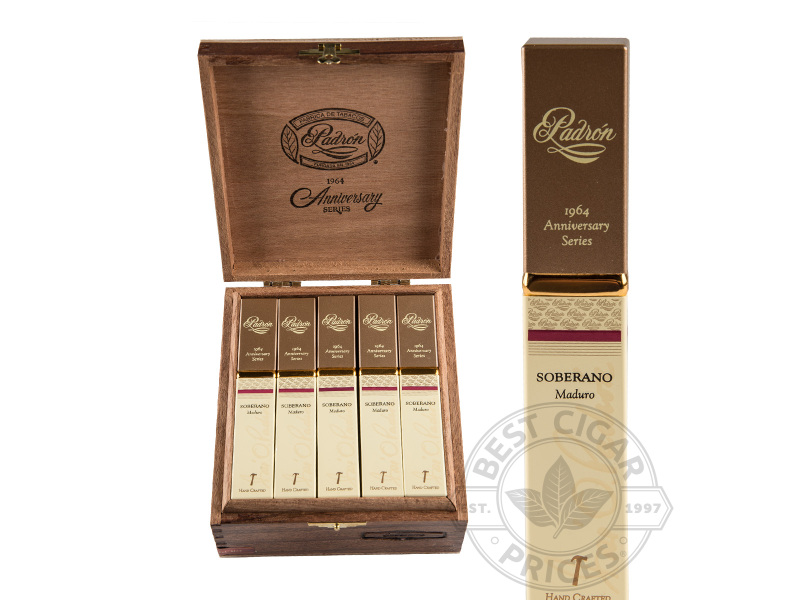 Padron Anniversario Serie 1964 Sobreano Tubos Maduro - 15 Cigars