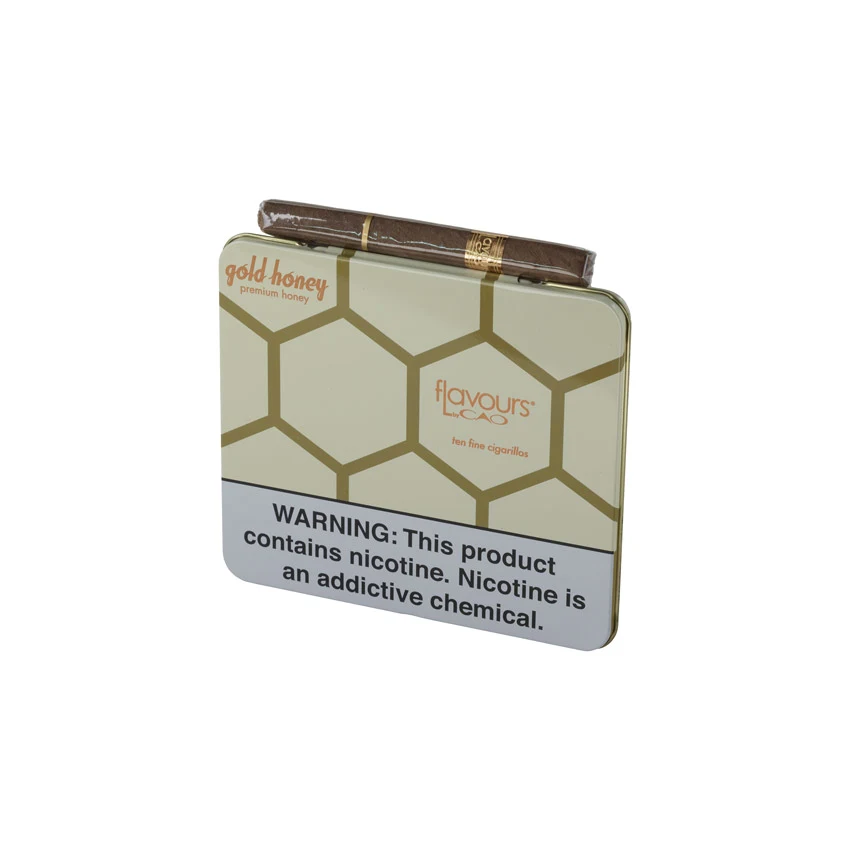 Gold Honey Cigarillo Natural | Cigarillo | Tin of 10