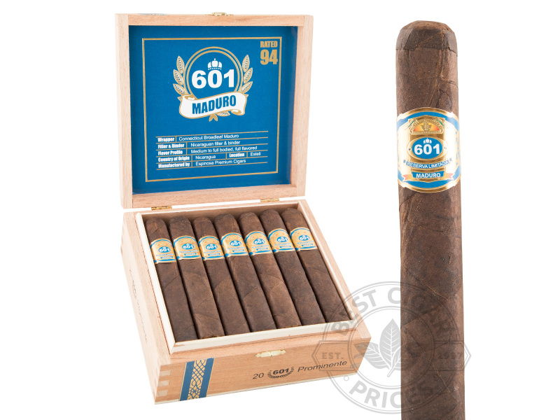 601 Blue Label Prominente Maduro - 20 Cigars