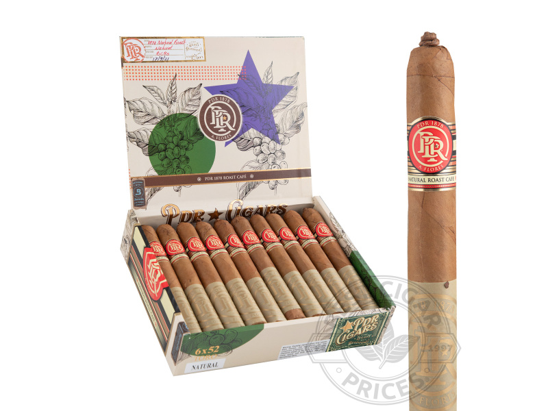 PDR 1878 Natural Roast Cafe Toro - 20 Cigars