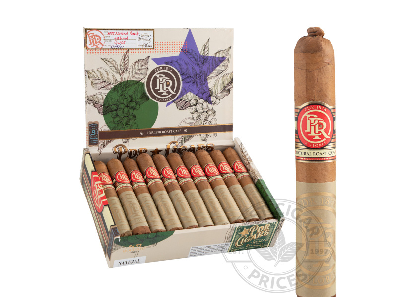 PDR 1878 Natural Roast Cafe Robusto - 20 Cigars