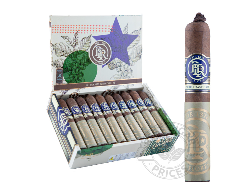 PDR 1878 Dark Roast Cafe Robusto Maduro - 20 Cigars