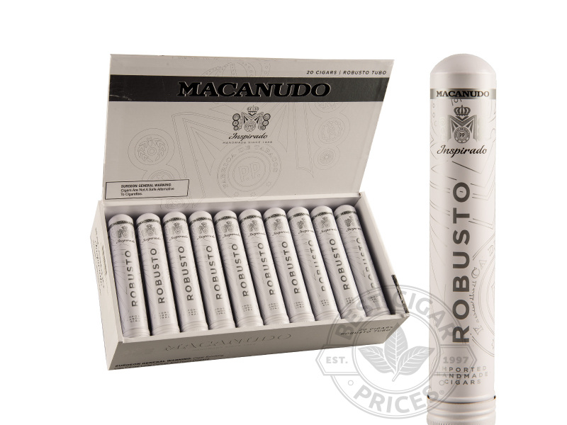 Macanudo Inspirado White Robusto Tubo - 20 Cigars