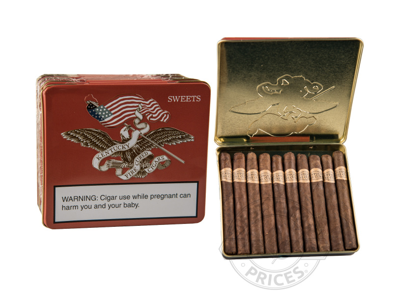 Kentucky Fire Cured "Sweet Ponies" By Drew Estate - 50 Cigarillos