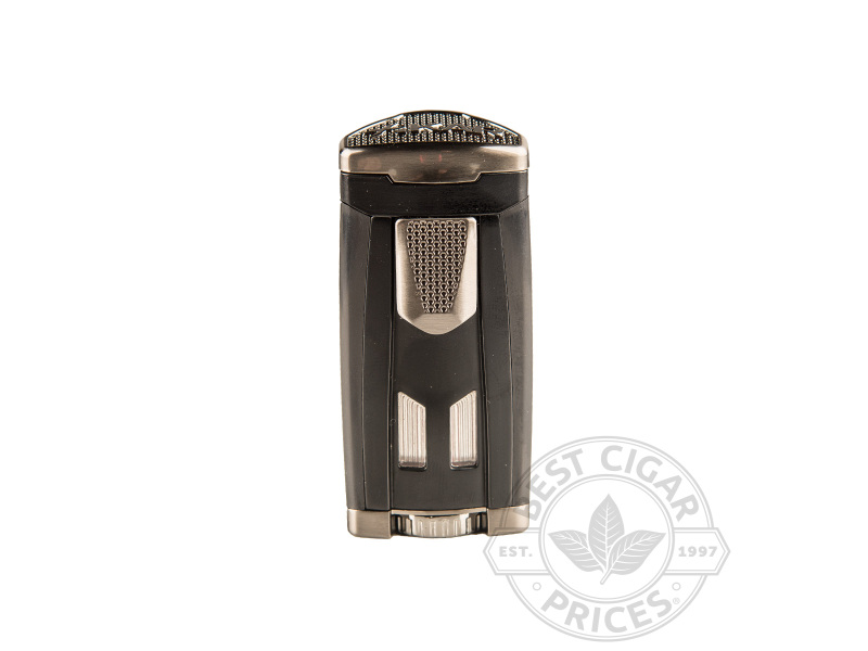 Xikar HP3 Triple Flame Lighter - Black Matte - Box of 20