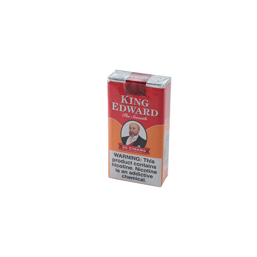 King Edward Filtered Little Cigars (20) Natural | Filtered Cigar | Pack of 20