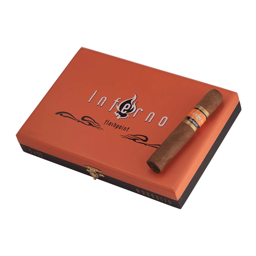 Inferno Flashpoint Robusto Natural | Robusto | Box of 10