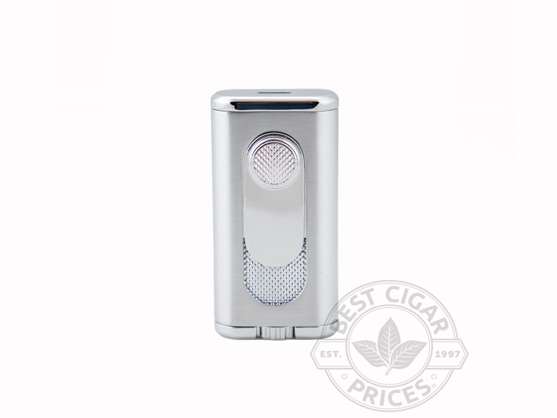 Xikar Verano Flat Flame Lighter - Silver - Box of 20