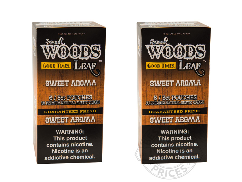 Good Times Sweet Woods Leaf Sweet Aroma - 60 Cigars
