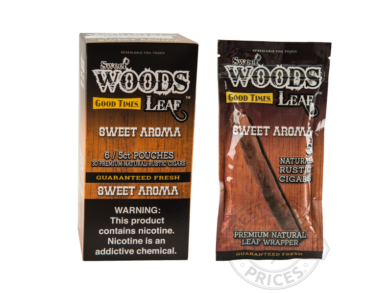 Good Times Sweet Woods Leaf Sweet Aroma - 30 Cigars