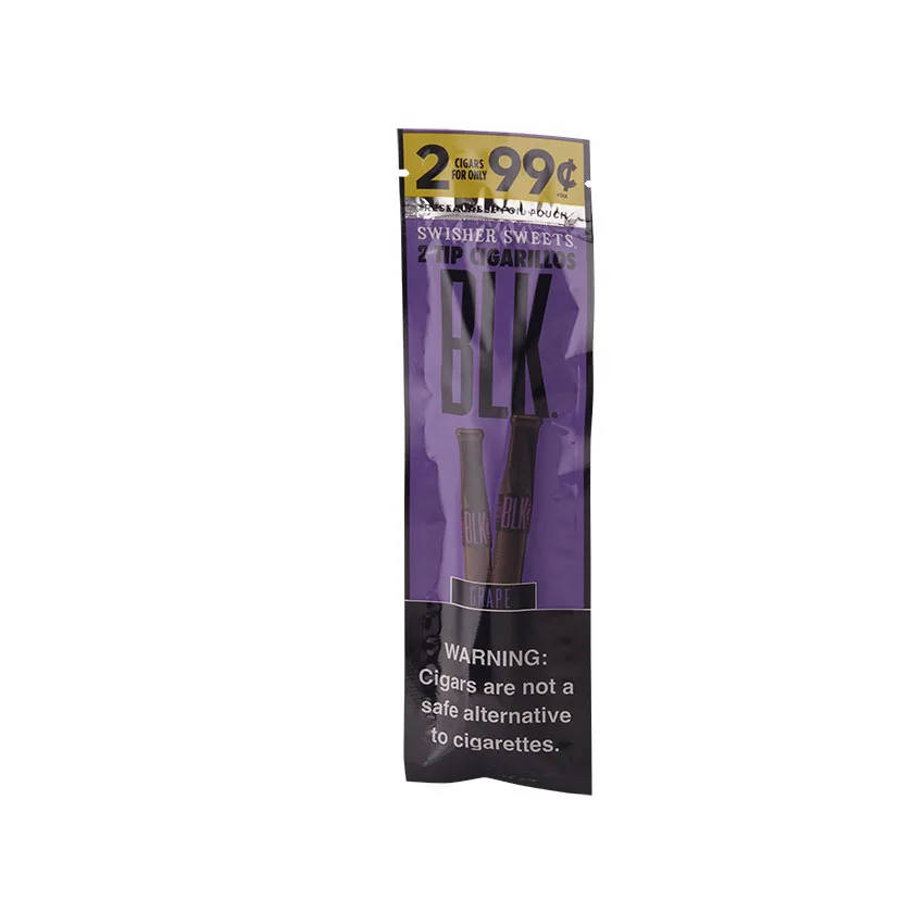 Swisher Sweet Blk Grape (2) Natural | Cigarillo | Pack of 2