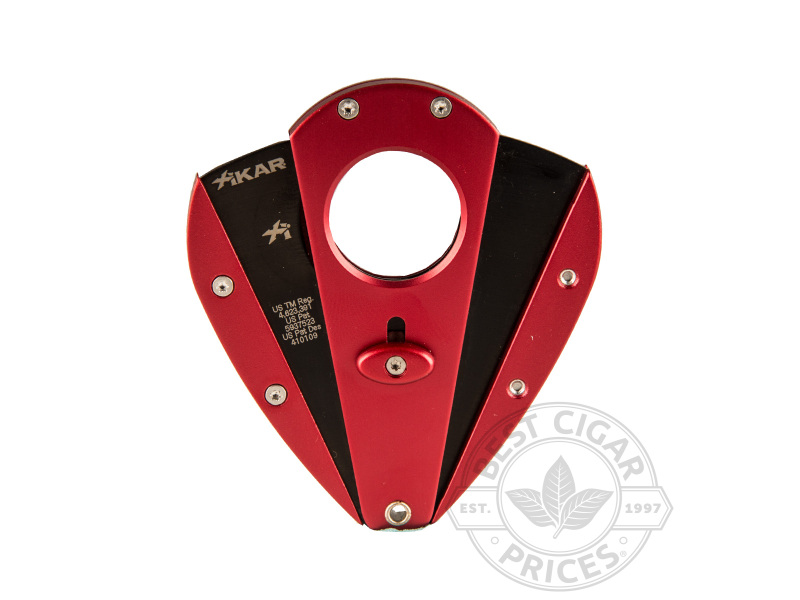 Xikar Xi1 Black Blades Cigar Cutter - Red - Box of 20