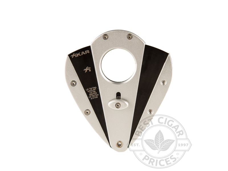 Xikar Xi1 Black Blades Cigar Cutter - Silver - Box of 20