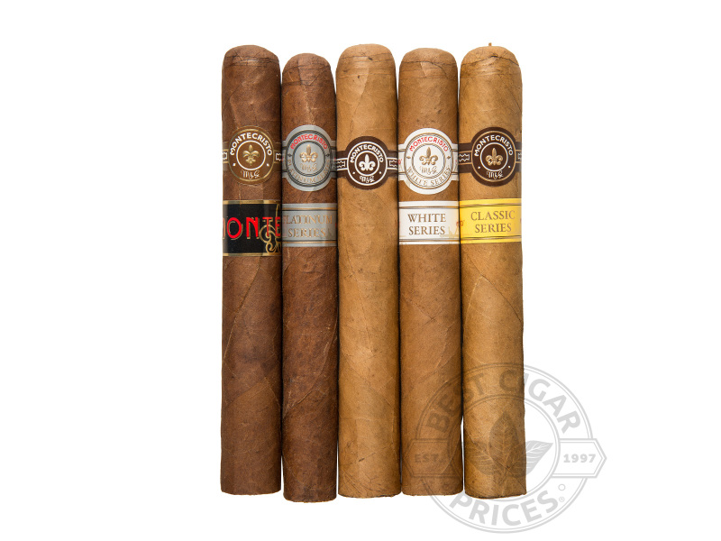 Montecristo Lovers 5 Cigar Sampler - Box of 20
