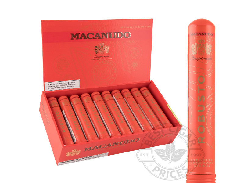 Macanudo Inspirado Orange Robusto Tubos - 20 Cigars