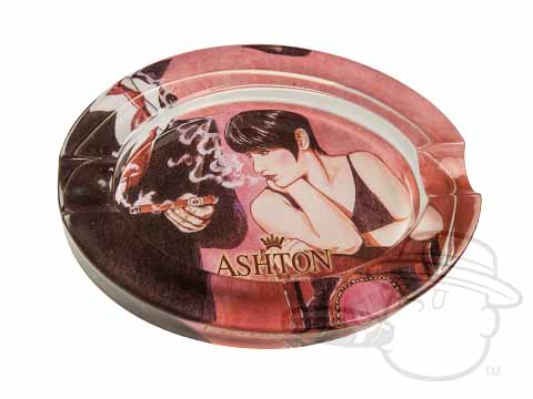 Ashton Crystal Cigar Ashtray - Box of 20
