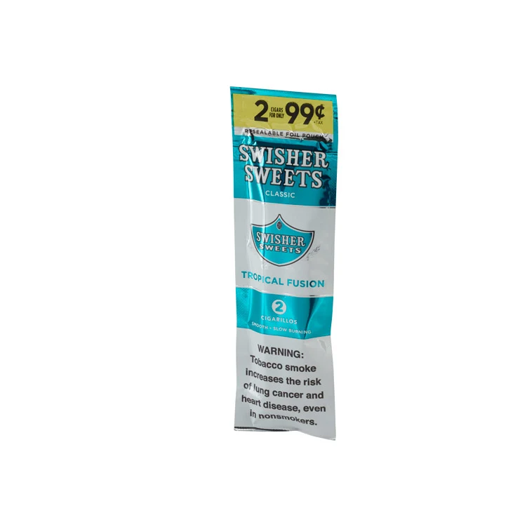 Swisher Sweets Tropical Fusion Cigarillos (2) Natural | Cigarillo | Pack of 2