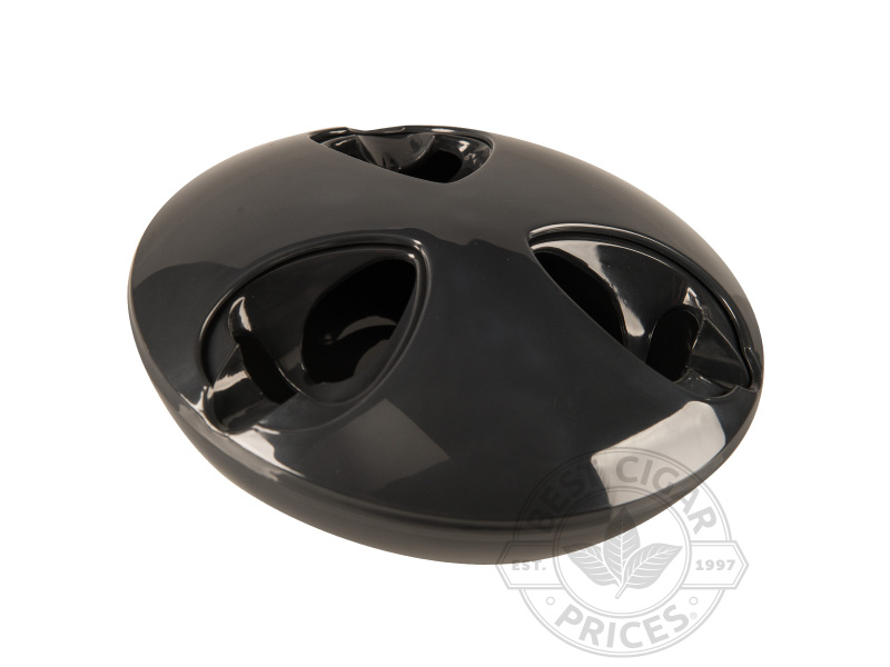 Cigar Oasis Gun Metal Ash-Stay Ashtray - Box of 20