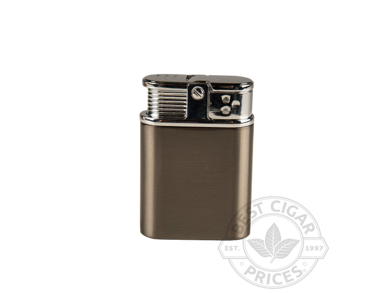 Vertigo Stealth Triple Flame Lighter - Gun Metal & Chrome - Box of 20