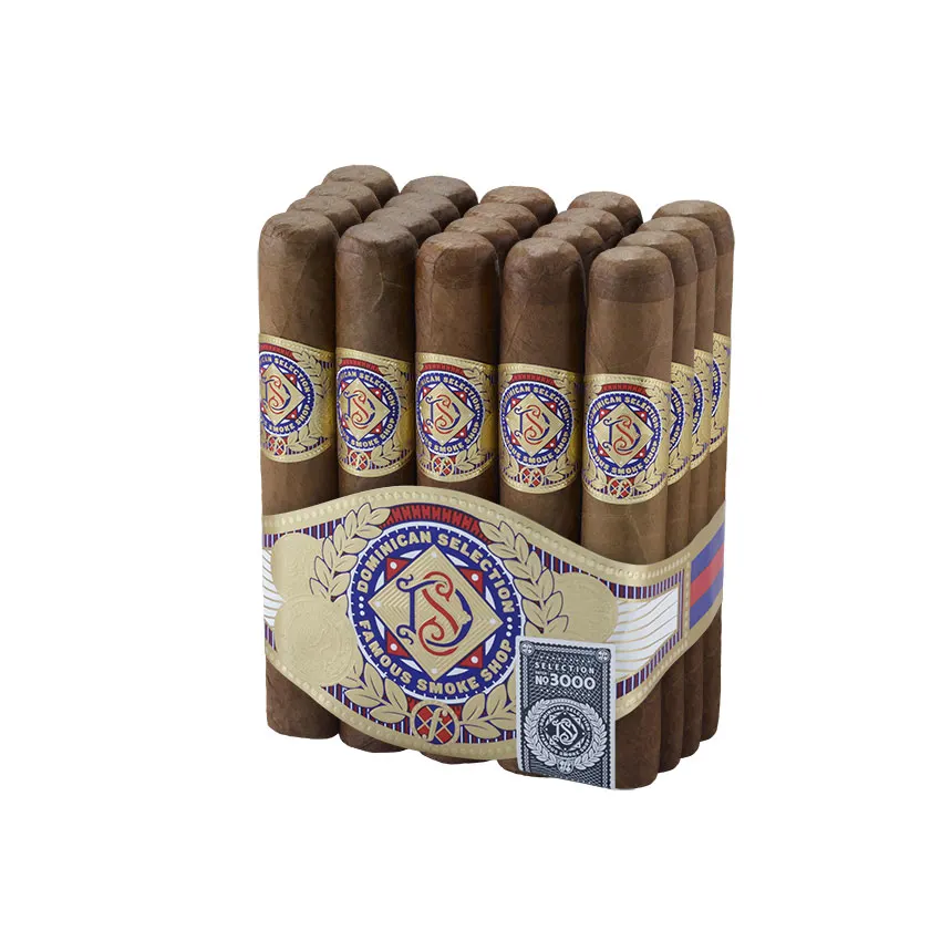 Famous Dominican 3000 Gordo Natural | Gordo | Bundle of 20