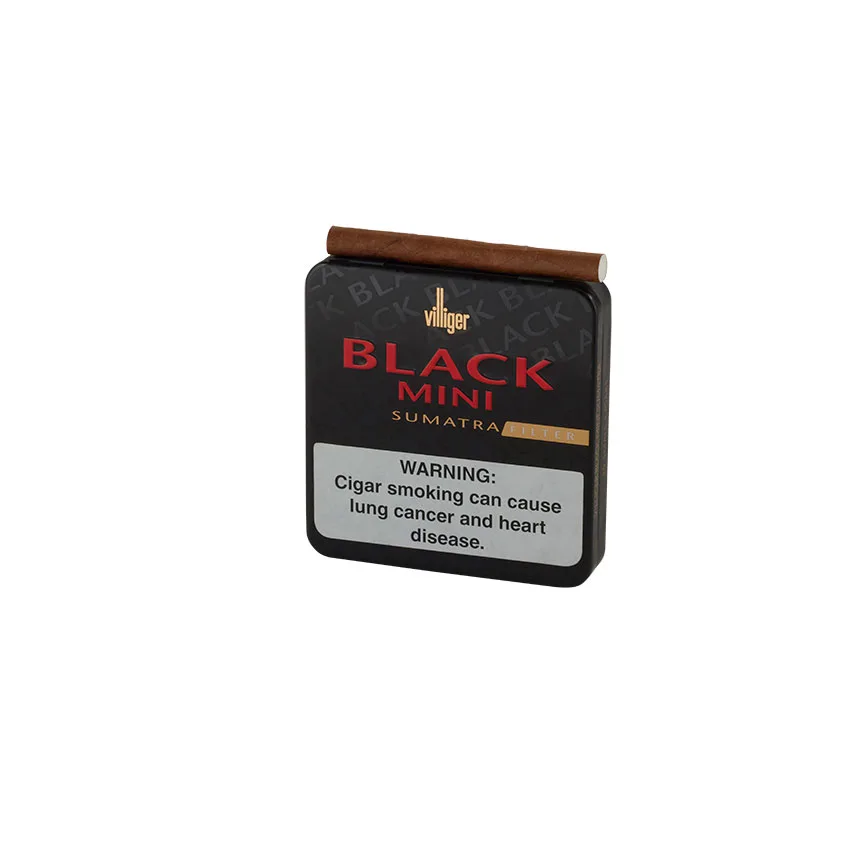 Villiger Black Sumatra Filter Natural | Cigarillo | Tin of 20