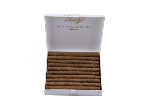 Davidoff Mini Cigarillos Gold 100 - Small Pack - 20 Total Cigars