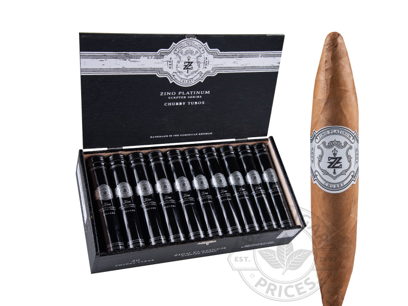 Zino Platinum Scepter Chubby Tubos - 20 Cigars