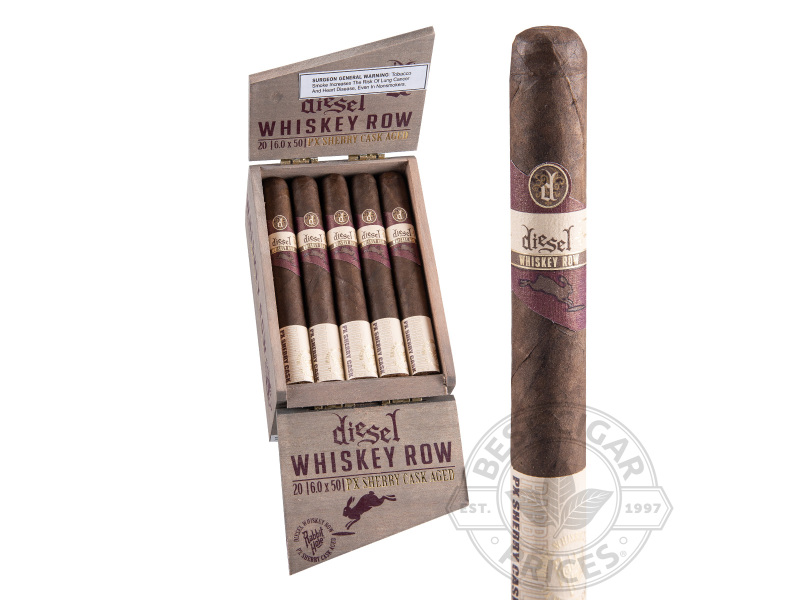 Diesel Whiskey Row Sherry Cask Toro - 20 Cigars