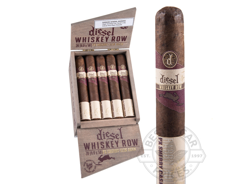Diesel Whiskey Row Sherry Cask Gigante - 20 Cigars