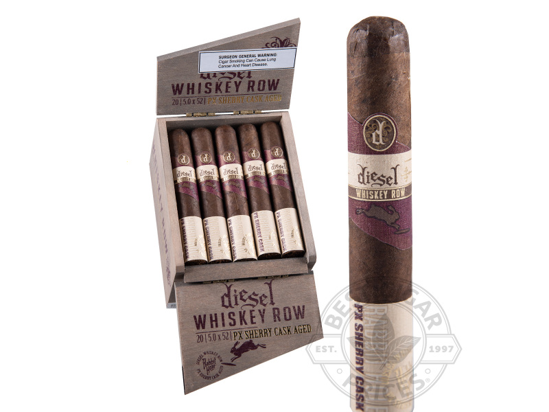Diesel Whiskey Row Sherry Cask Robusto - 20 Cigars