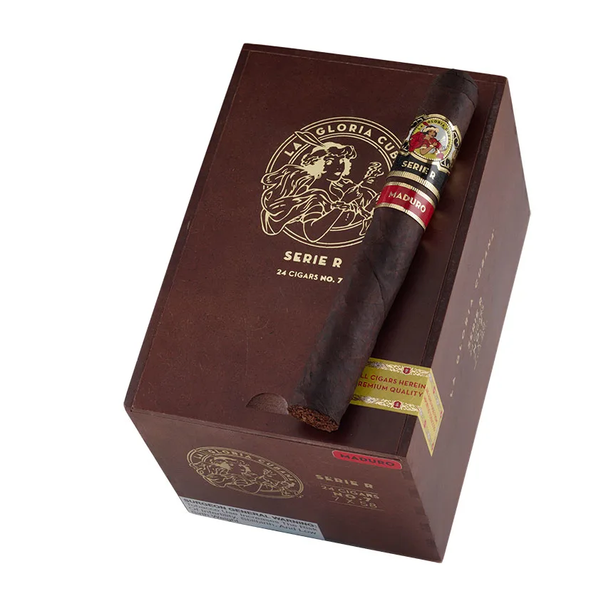 La Gloria Cubana Serie R No. 7 Maduro | Churchill | Box of 24
