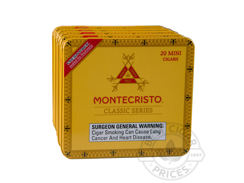 Montecristo Mini Classic Collection Tins - 100 Cigarillos