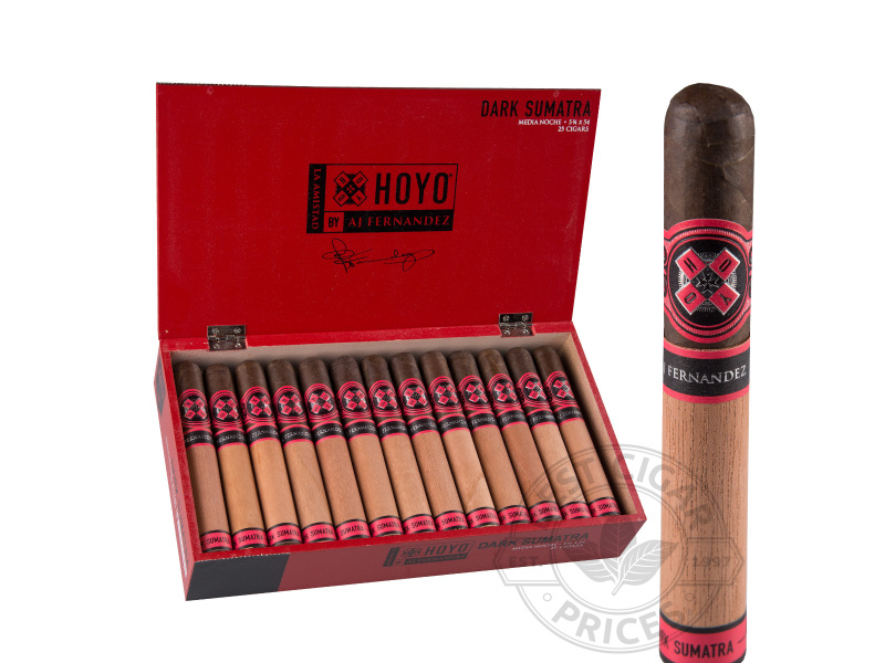 Hoyo De Monterrey La Amistad Dark Sumatra Media Noche - 25 Cigars