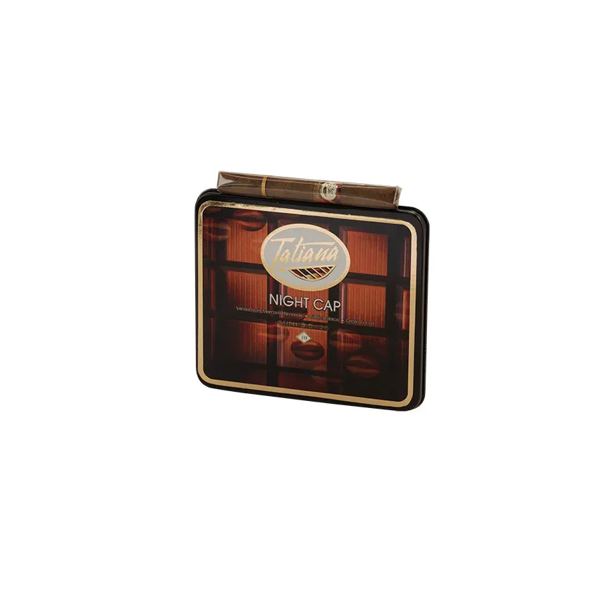 Tatiana Tins Night Cap Small (10) Natural | Cigarillo | Tin of 10
