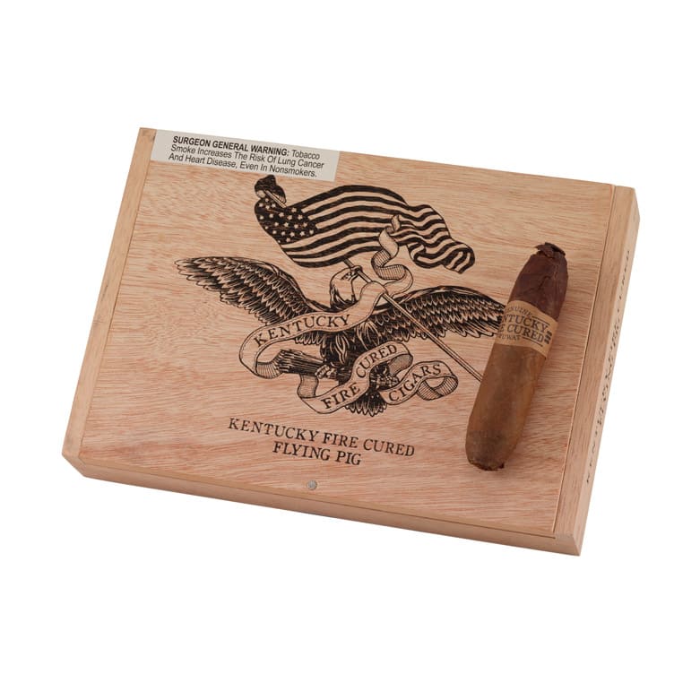 Kentucky Fire Cured Flying Pig Maduro | Figurado | Box of 12