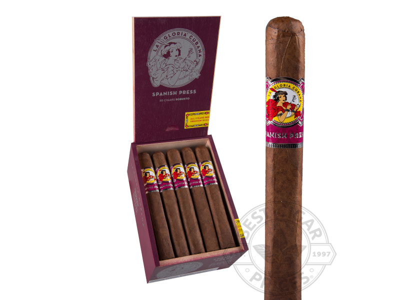 La Gloria Cubana Spanish Press Robusto - 20 Cigars
