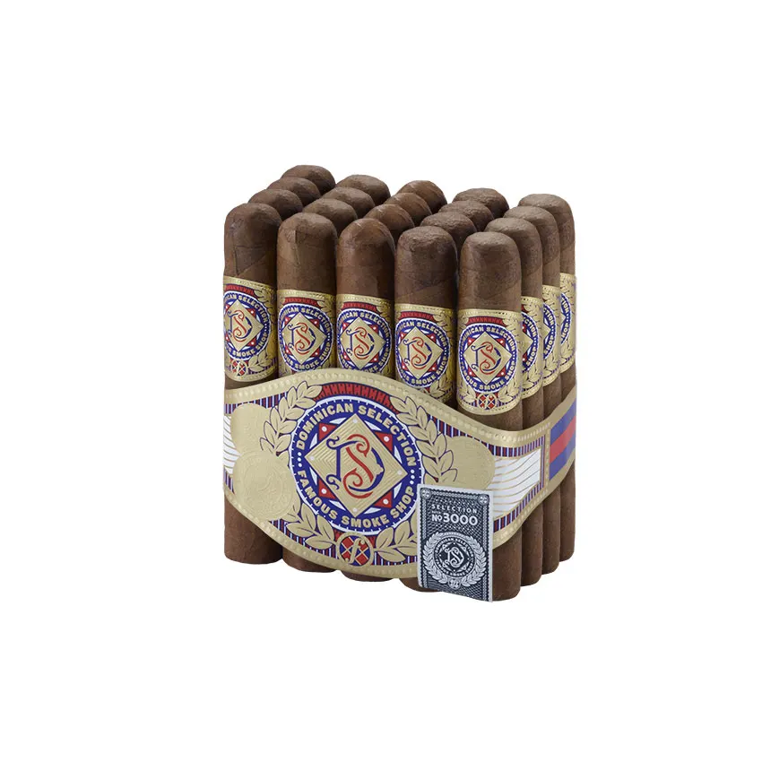 Famous Dominican 3000 Robusto Natural | Robusto | Bundle of 20