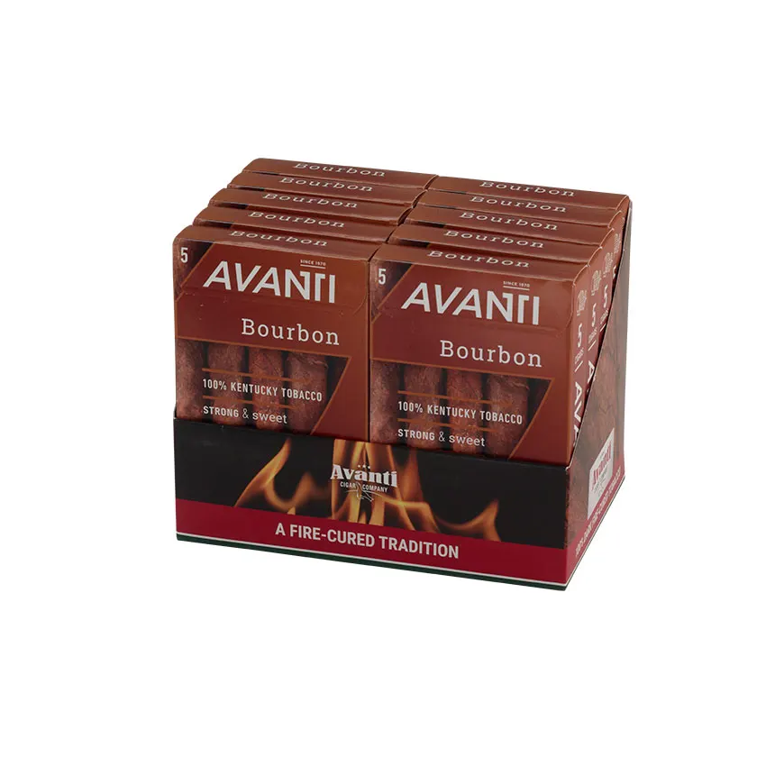Avanti Bourbon (5) Maduro | Small Cigar | Pack of 50