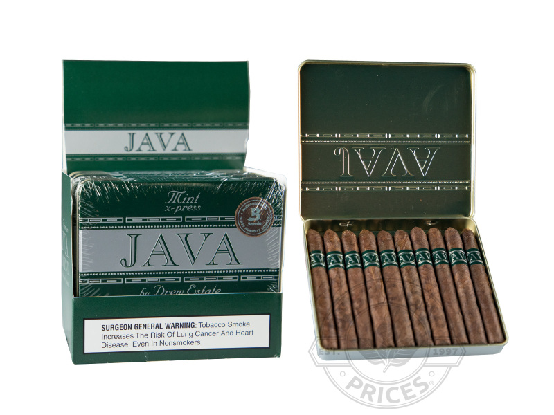 Java X-Press Mint - 50 Cigarillos