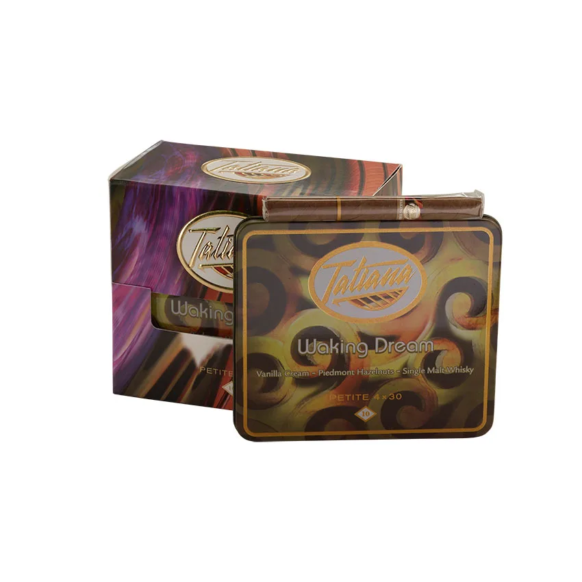 Tatiana Tins Waking Dream (10) Natural | Panatela | Pack of 50