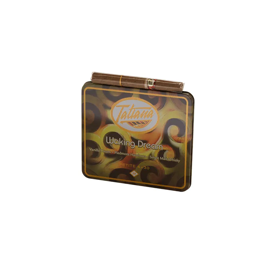 Tatiana Tins Waking Dream (10) Natural | Panatela | Tin of 10