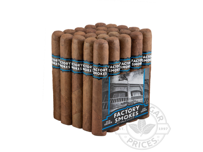 Factory Smokes Gordito Sun Grown By Drew Estate - Bundle - 25 Total Cigars