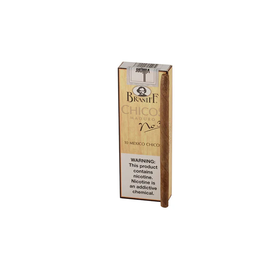 Braniff No. 3 (10) Maduro | Cigarillo | Pack of 10